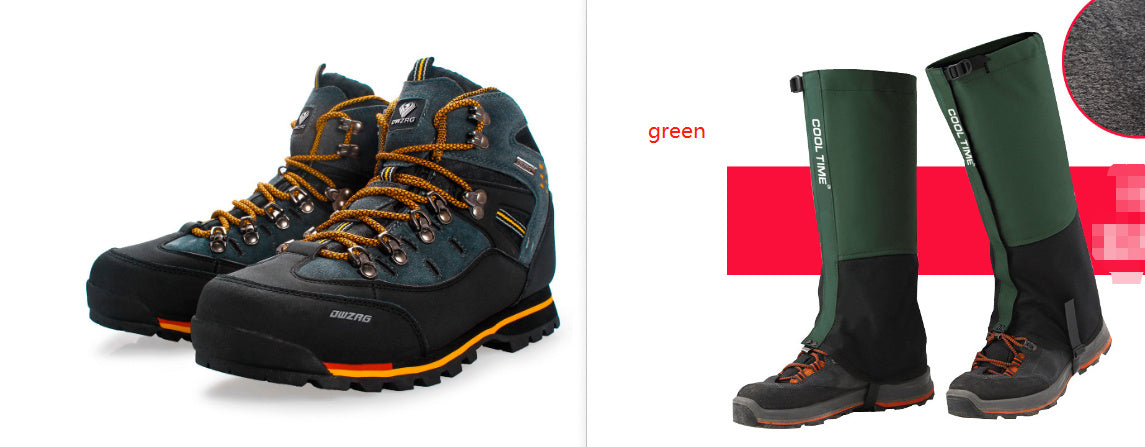 High-Top Hiking Boots