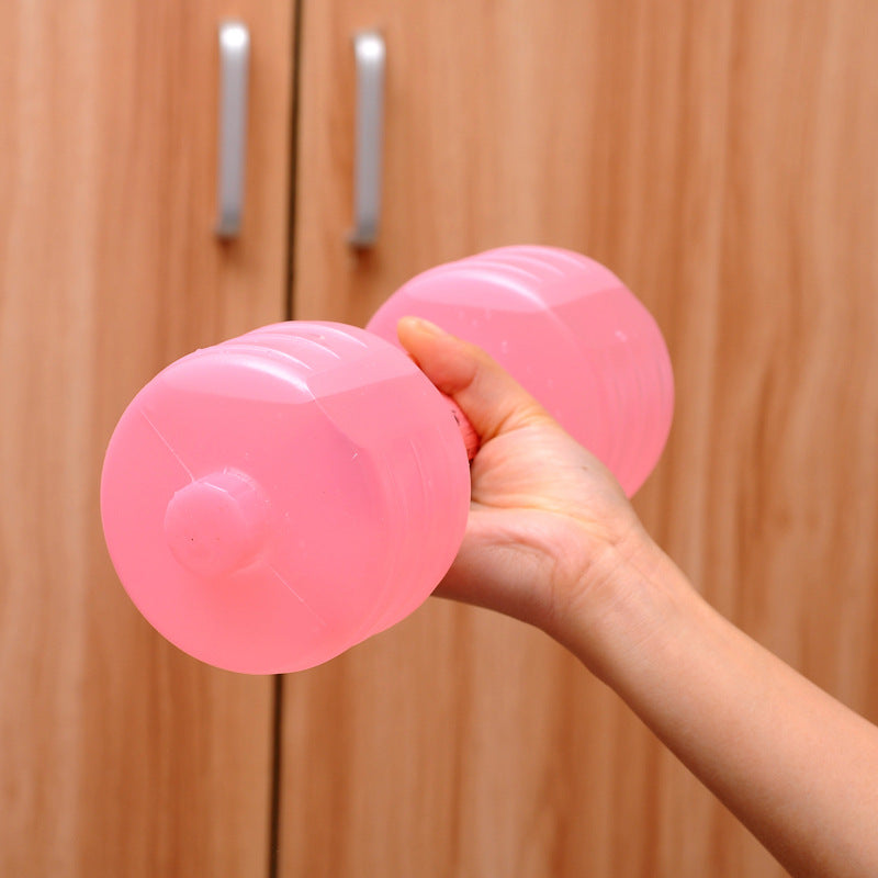Water-Fillable Dumbbell – Single, Random Color
