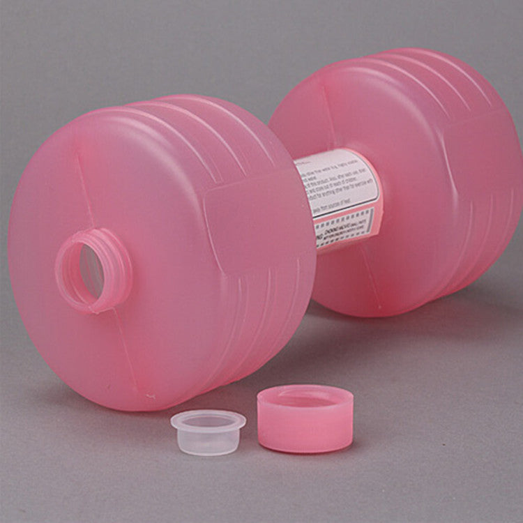 Water-Fillable Dumbbell – Single, Random Color