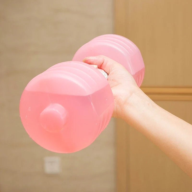 Water-Fillable Dumbbell – Single, Random Color