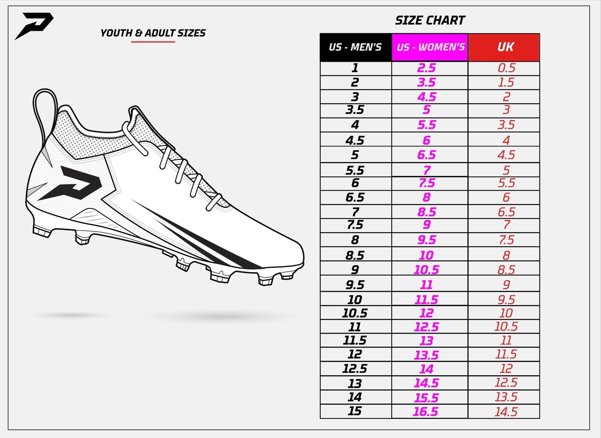 Phenom Elite Joker Velocity 2.0 Cleats