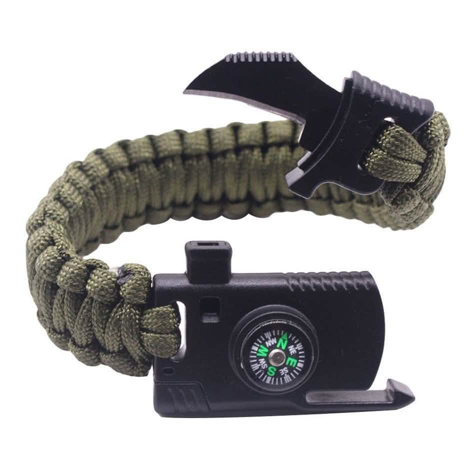 5-in-1 Paracord Survival Bracelet