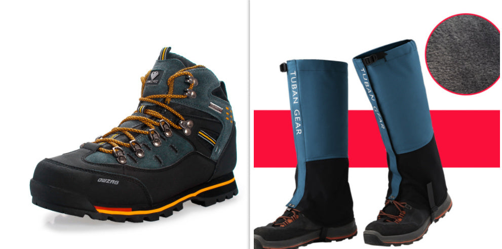 High-Top Hiking Boots