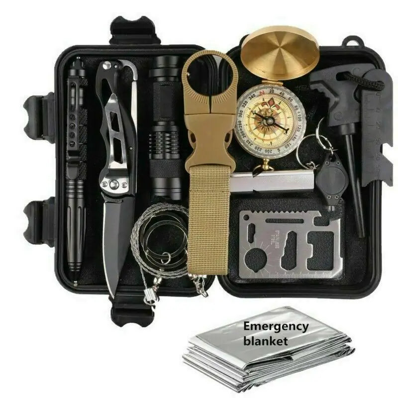 14-in-1 Outdoor Survival Kit