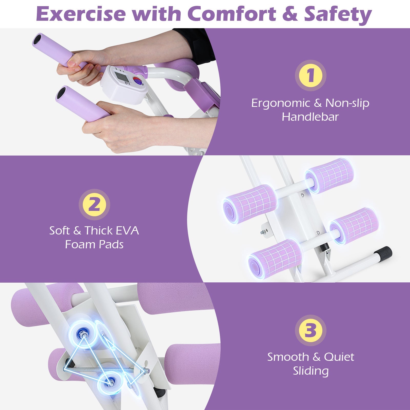 Adjustable Foldable Ab Trainer