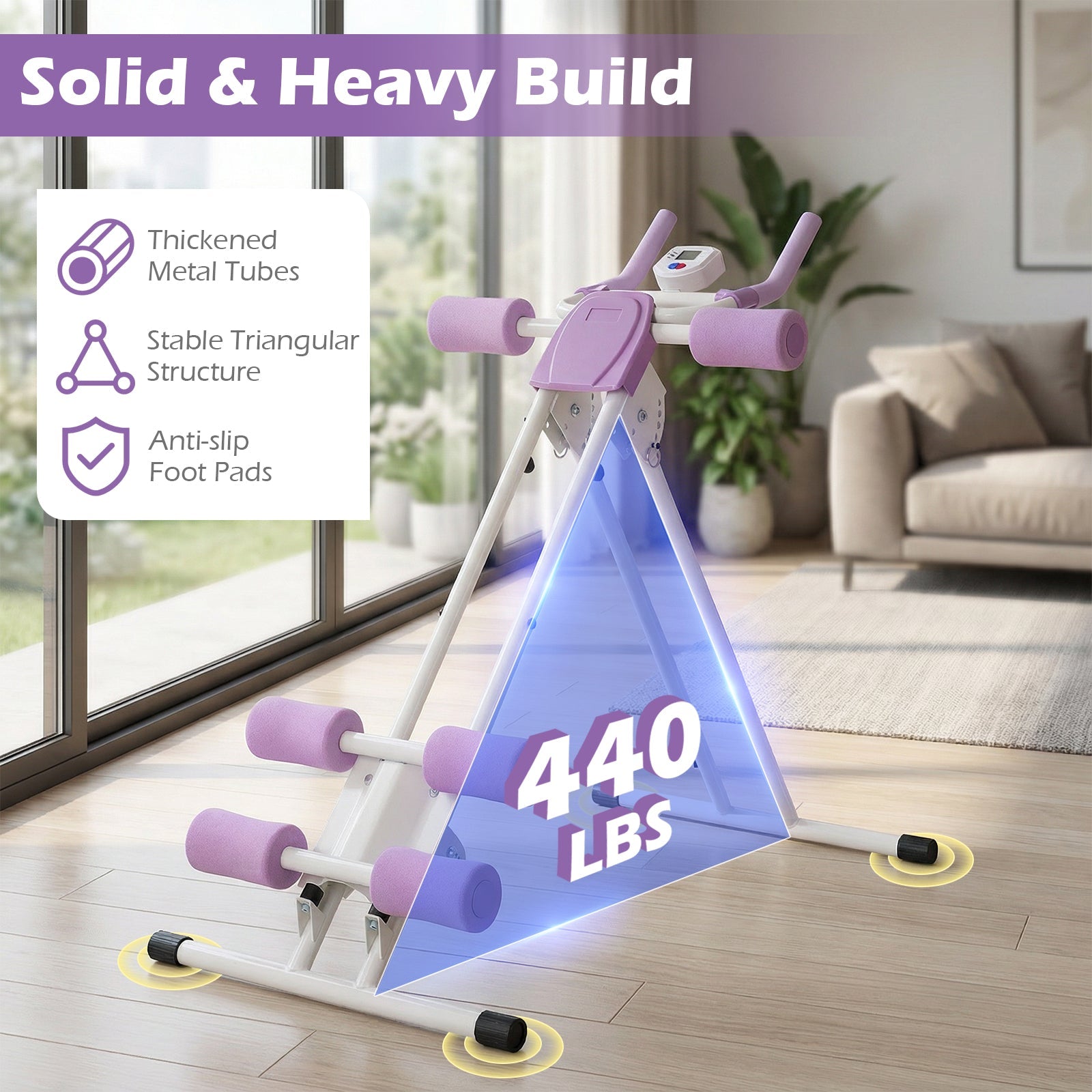 Adjustable Foldable Ab Trainer