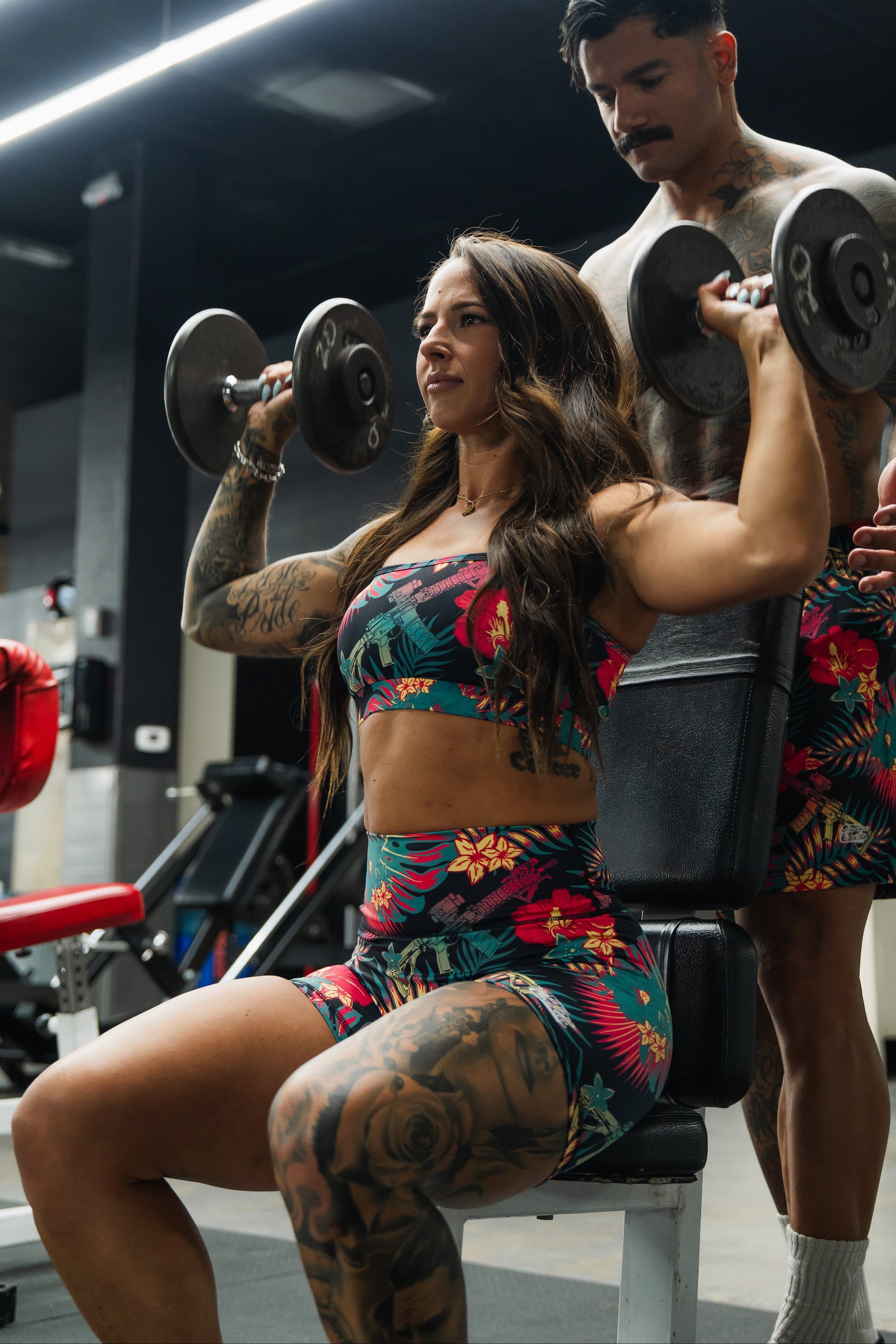 Women's Tropical Assassin Compression Shorts