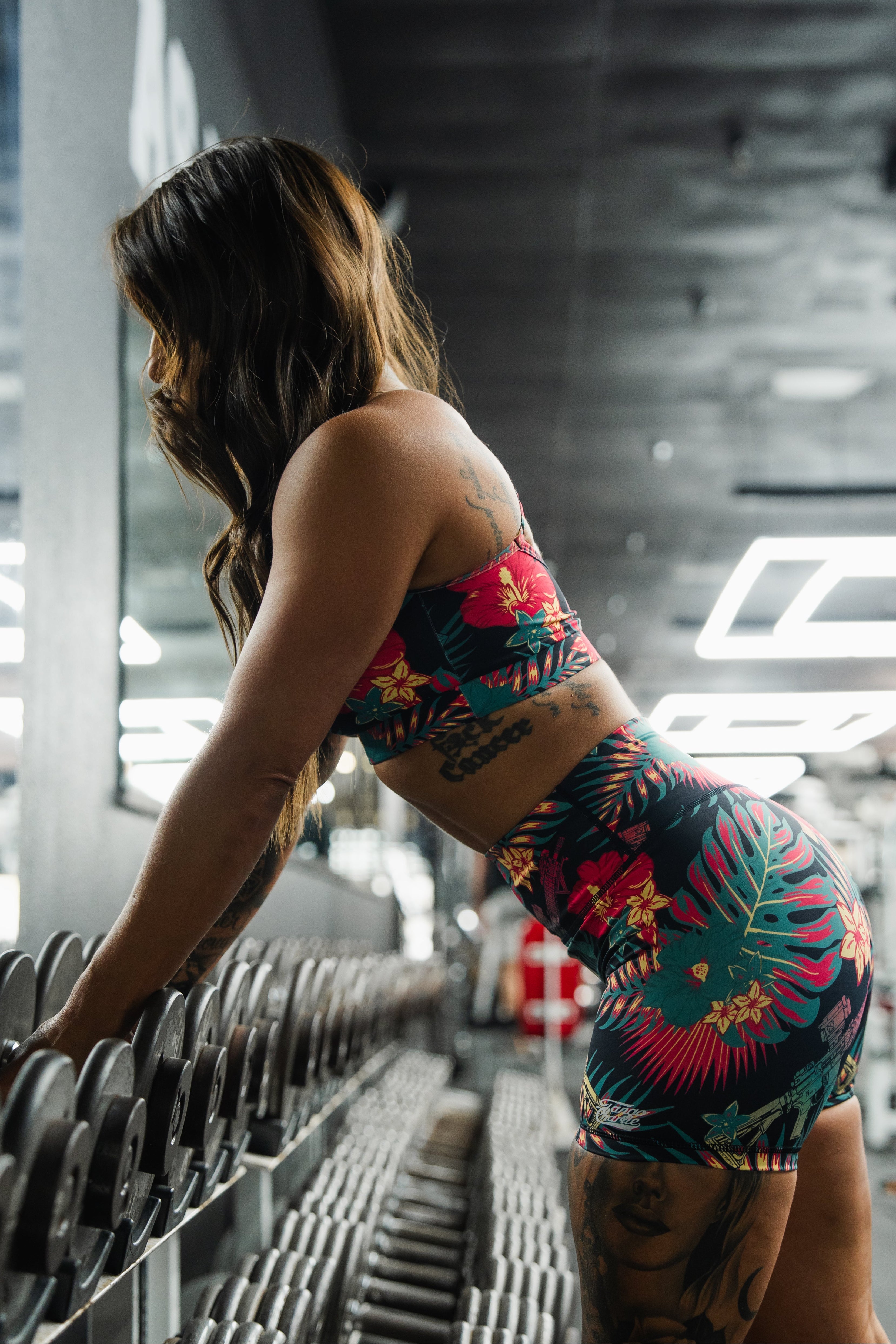 Women's Tropical Assassin Compression Shorts