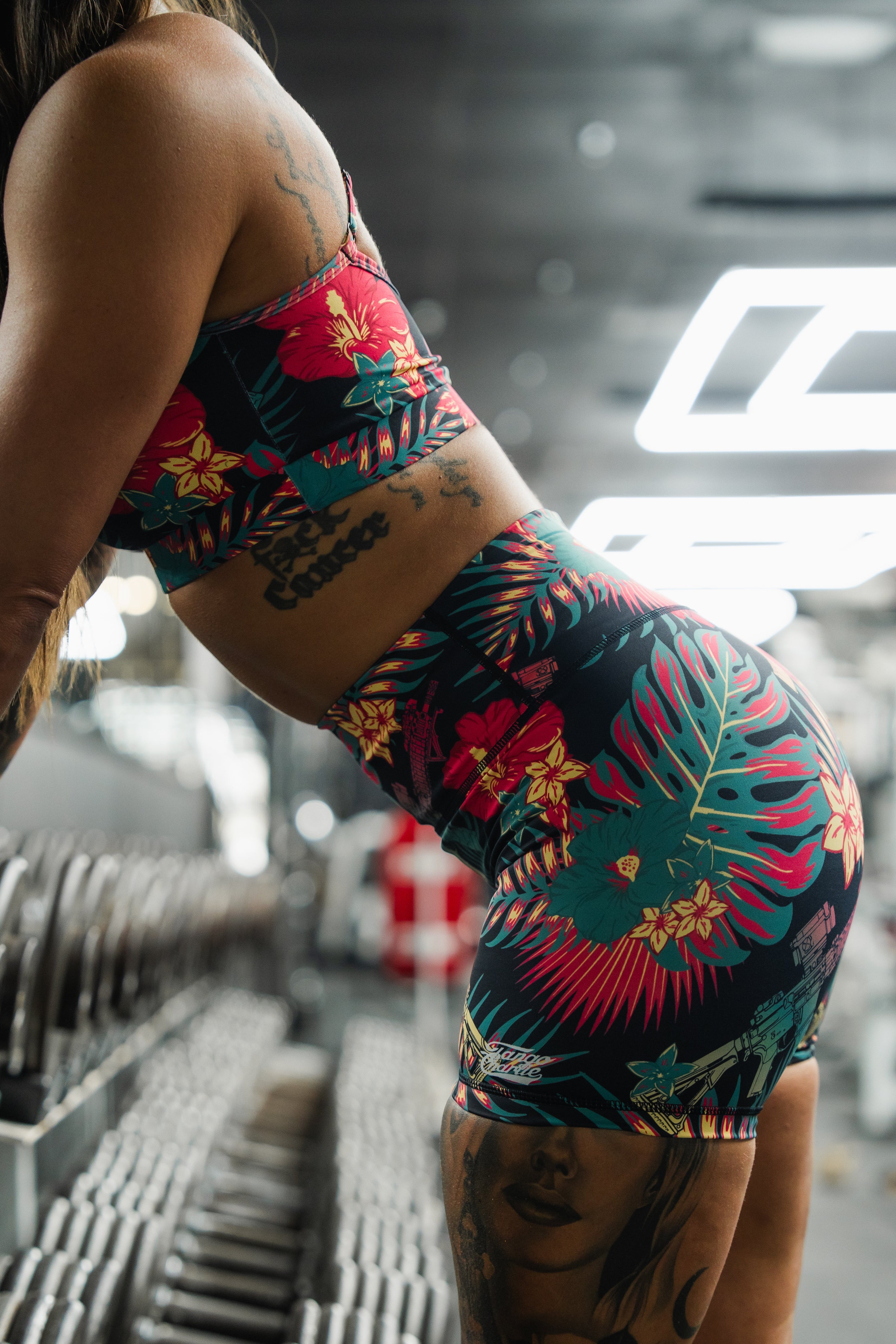 Women's Tropical Assassin Compression Shorts