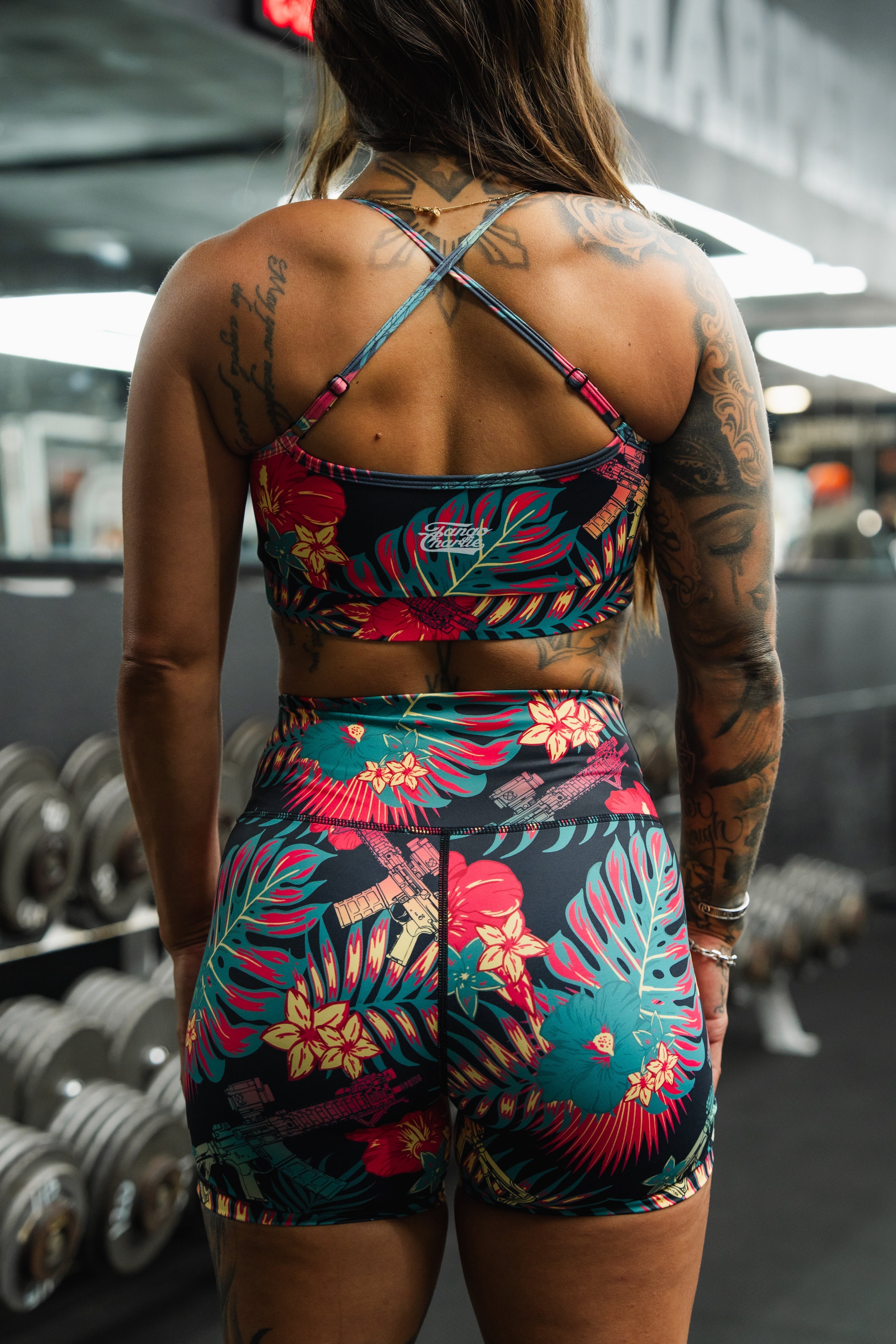Women's Tropical Assassin Compression Shorts