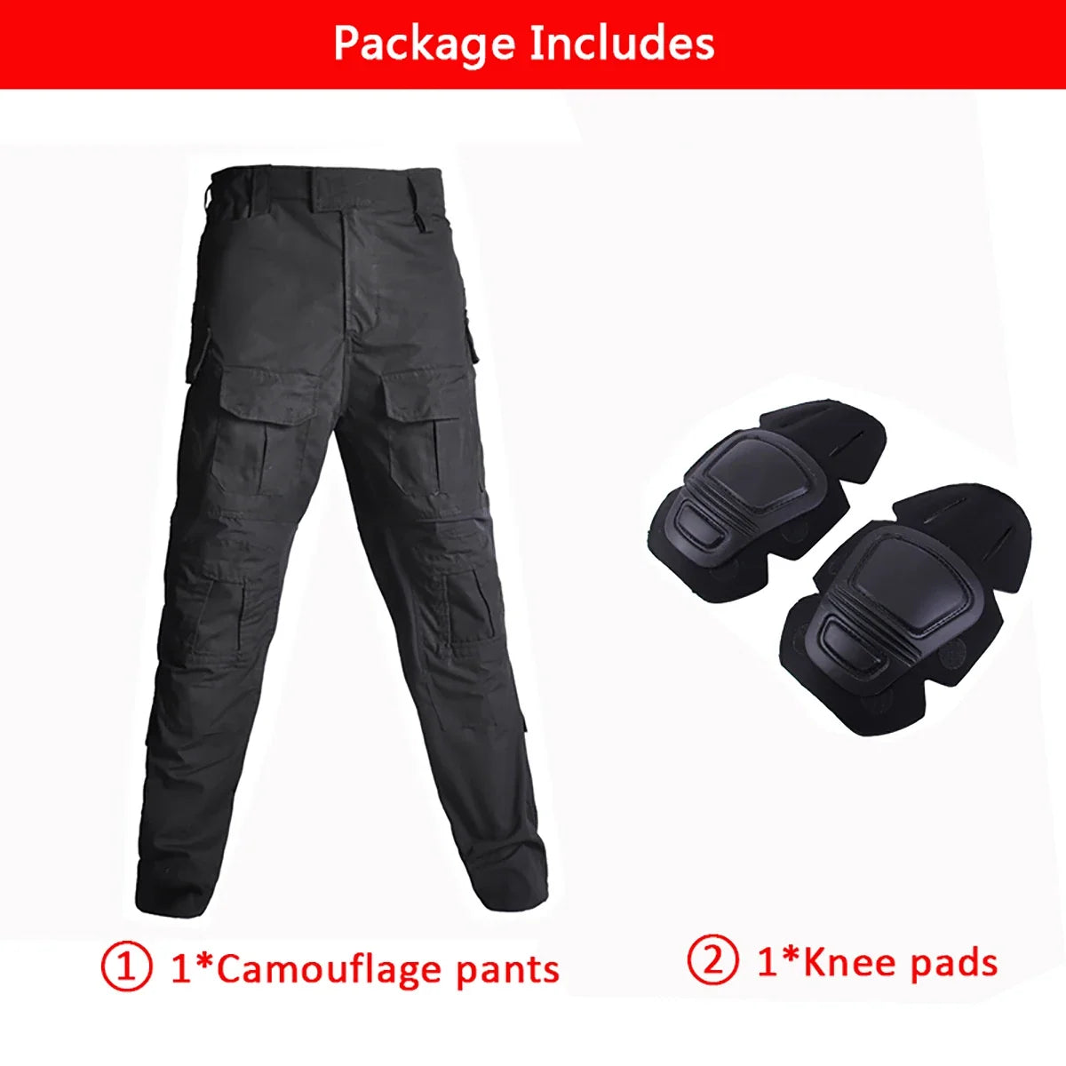 Men's G3 Tactical Pants with Knee Pads
