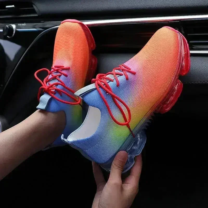 Women’s Mesh Lace-Up Running Shoes