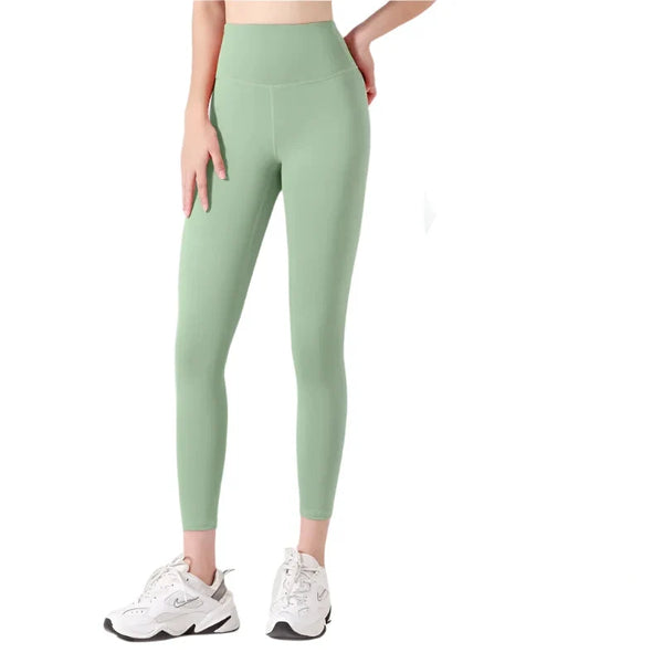 High Waisted Ribbed Yoga Pants