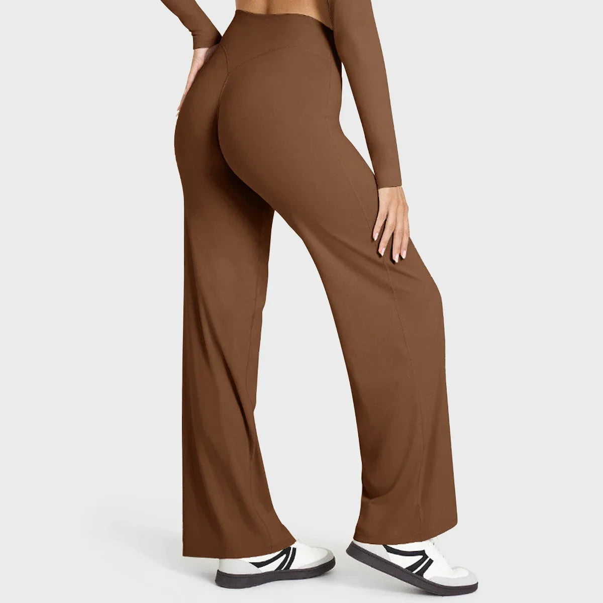 STOUREG Women's Straight-Leg Yoga Pants