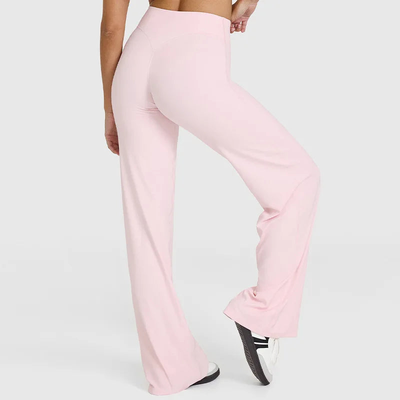STOUREG Women's Straight-Leg Yoga Pants