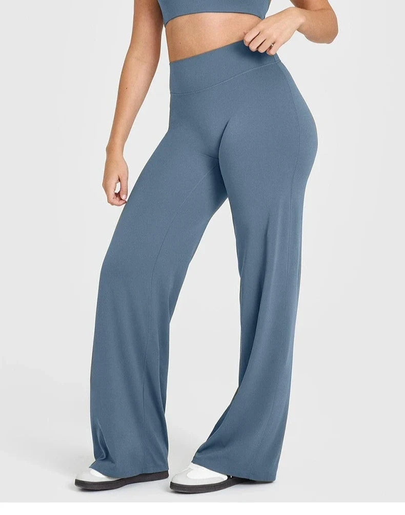 STOUREG Women's Straight-Leg Yoga Pants