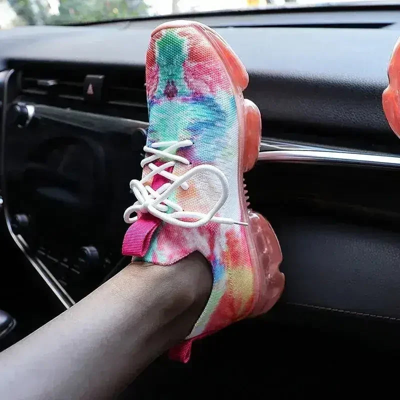 Women’s Mesh Lace-Up Running Shoes
