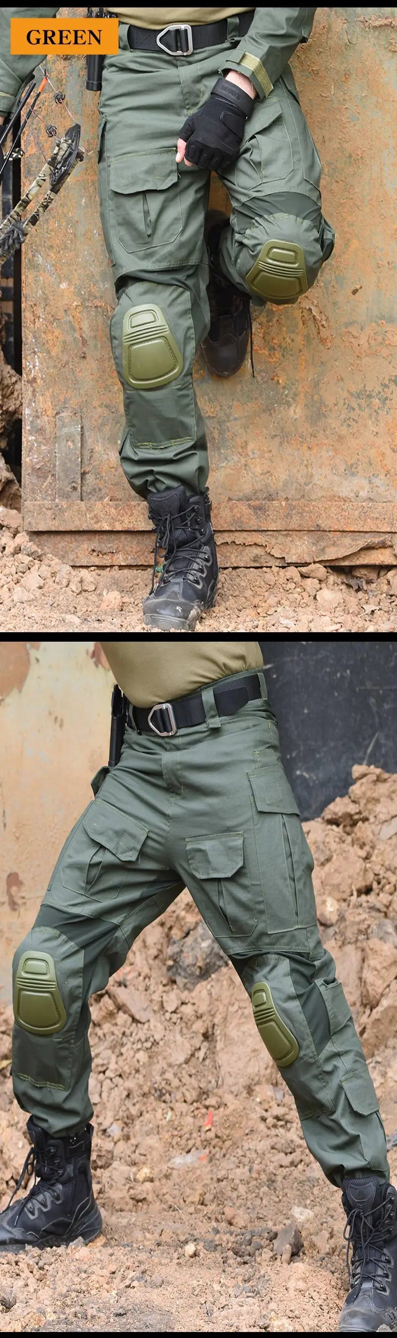 Men's G3 Tactical Pants with Knee Pads