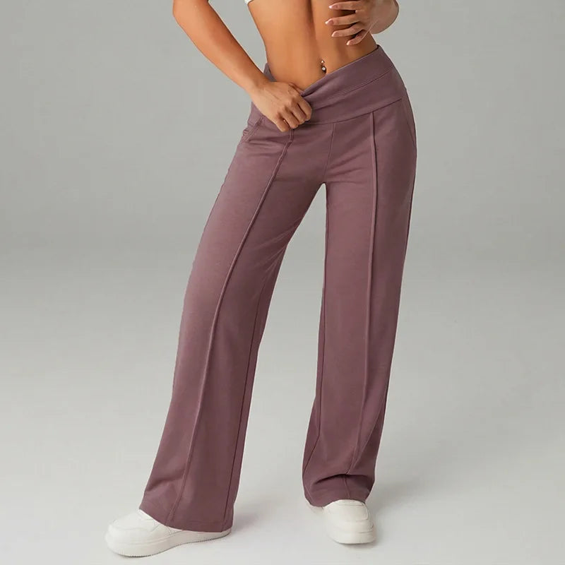 STOUREG Women's High-Waisted Yoga Pants