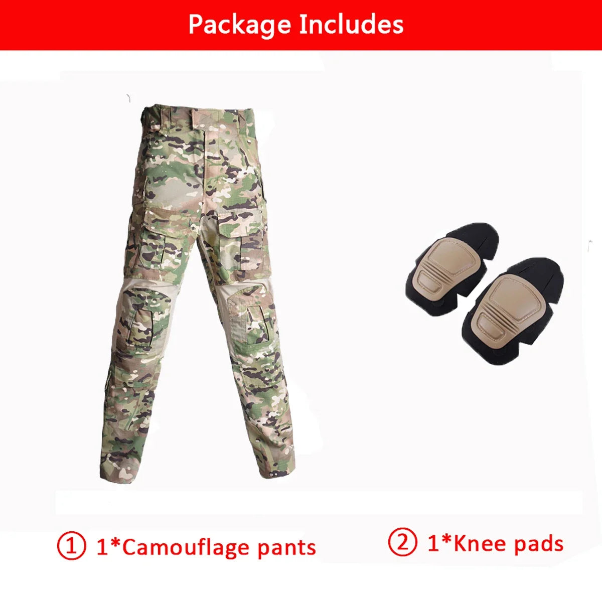 Men's G3 Tactical Pants with Knee Pads
