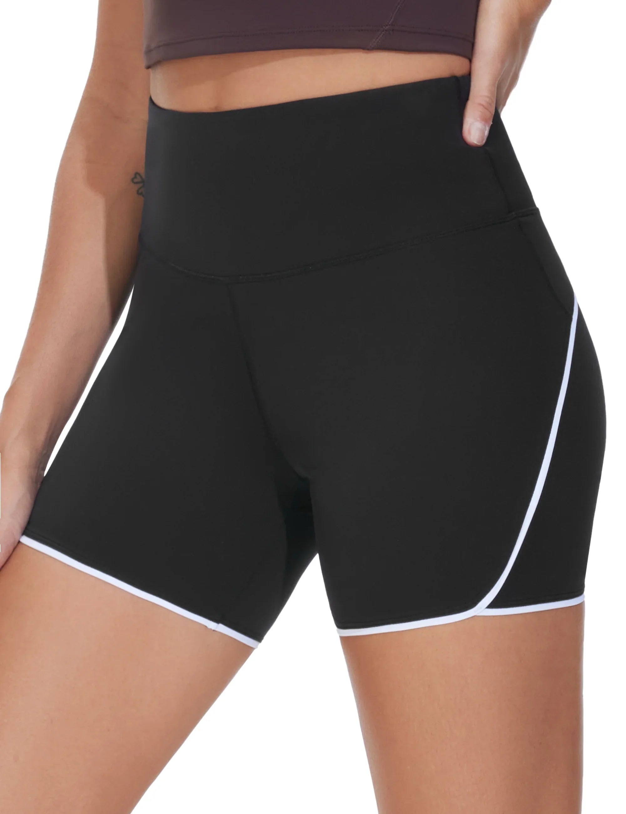 Women's High-Waisted Dolphin Running Shorts