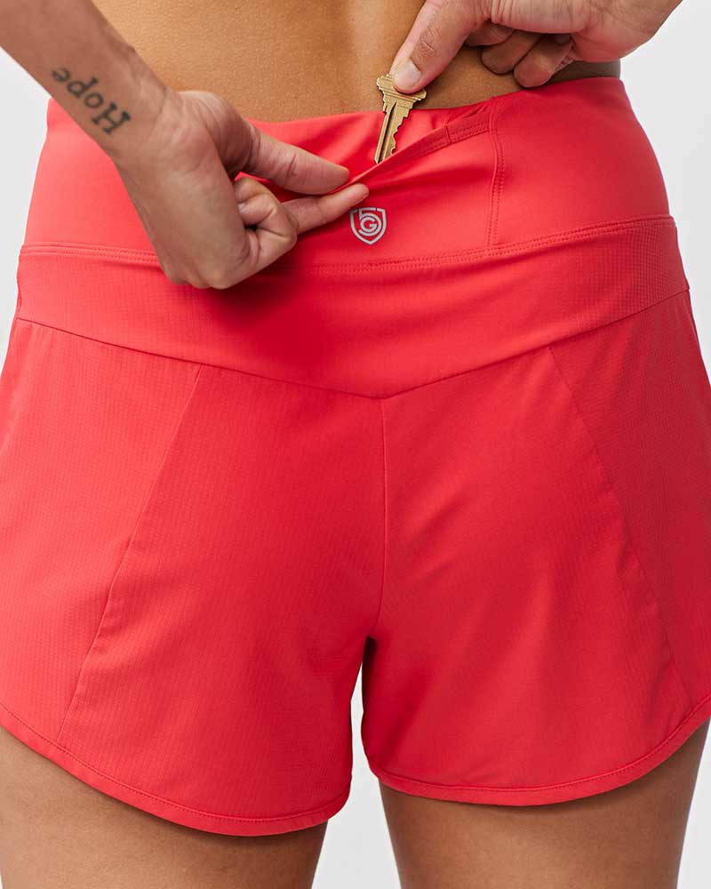 Sheva Women's High-Rise Running Shorts