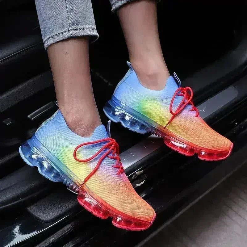 Women’s Mesh Lace-Up Running Shoes