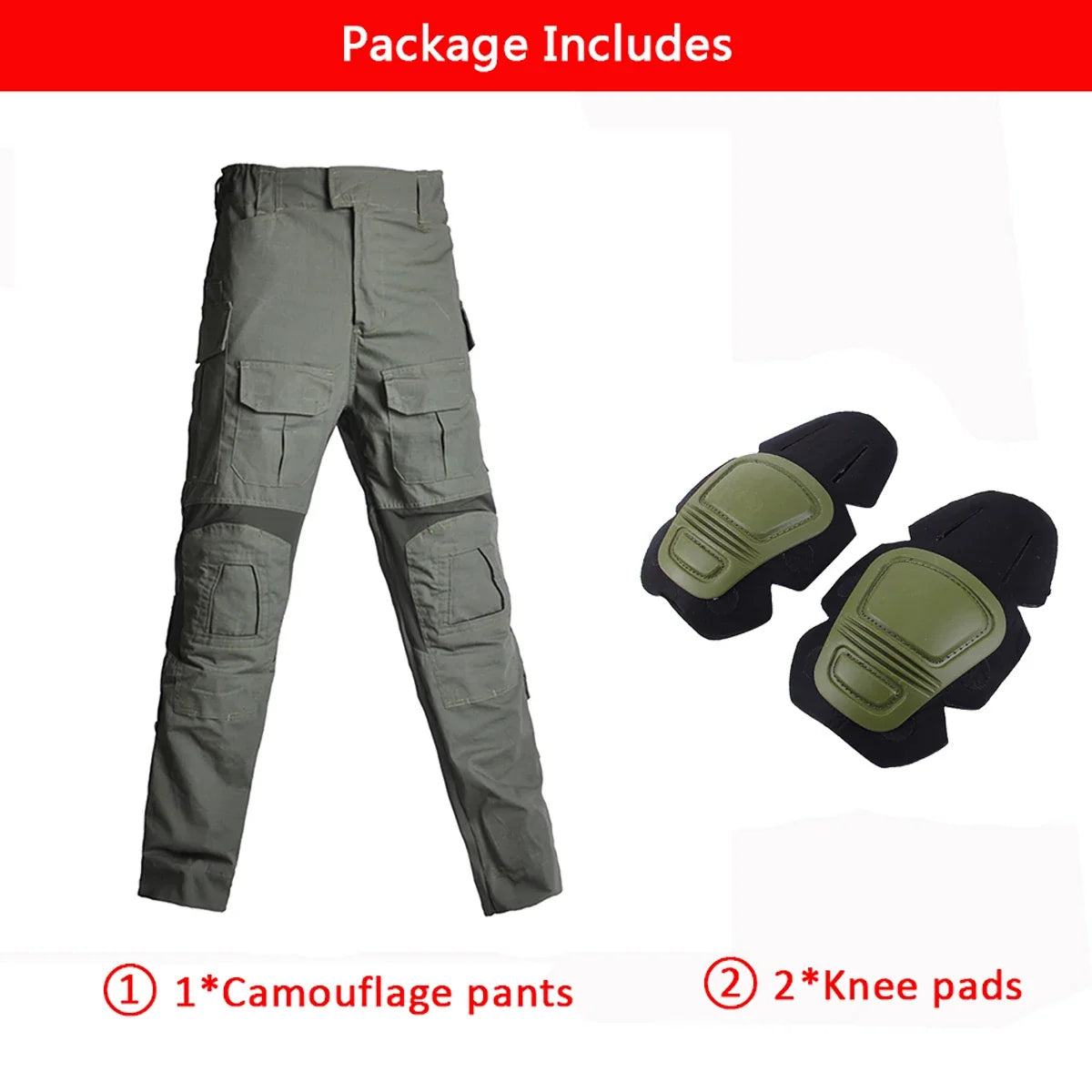 Men's G3 Tactical Pants with Knee Pads