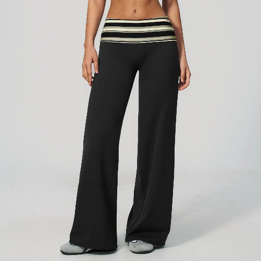 Women's Printed Flared Yoga Pants