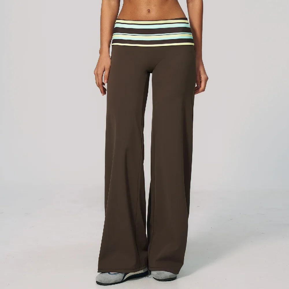 Women's Printed Flared Yoga Pants