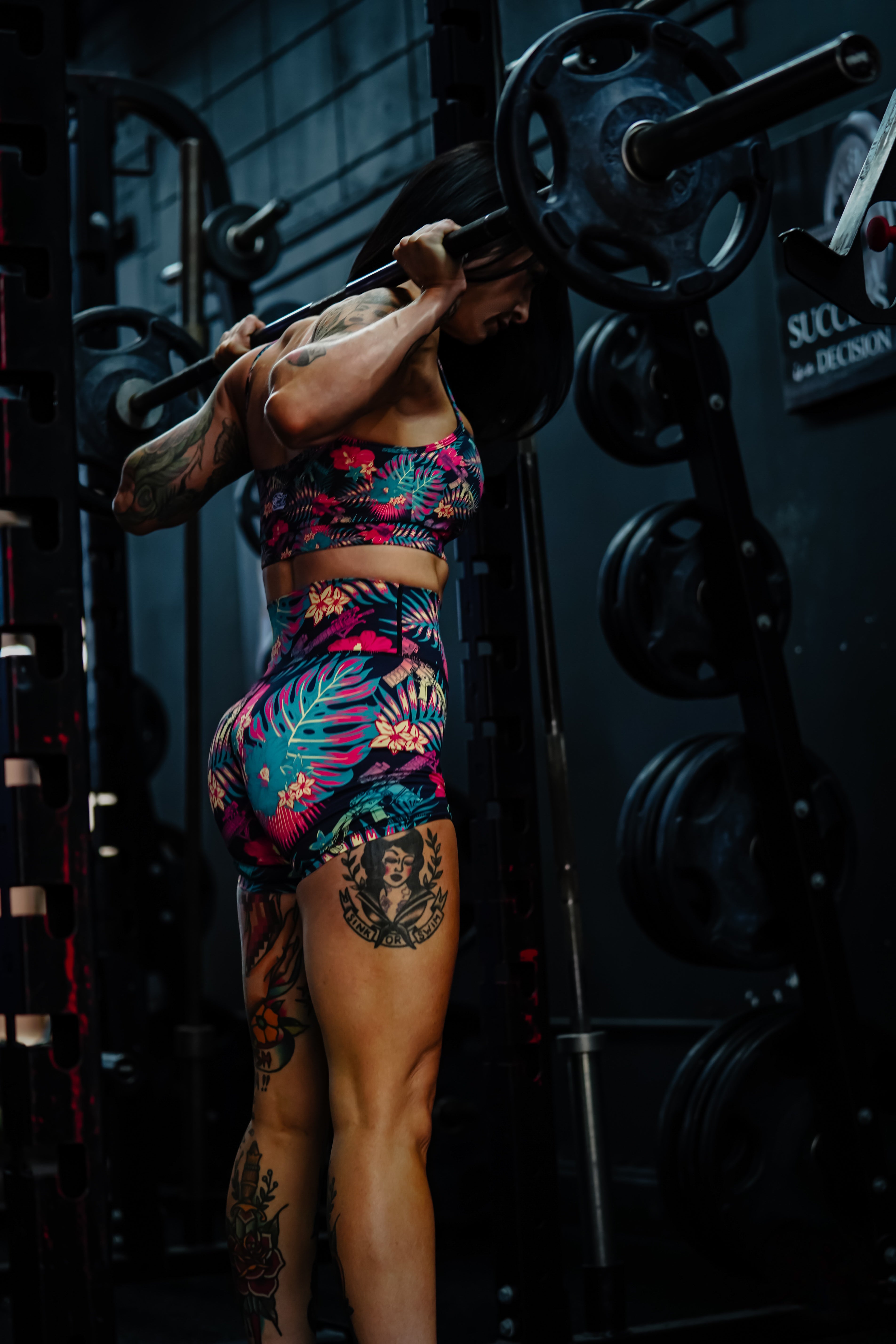 Women's Tropical Assassin Compression Shorts