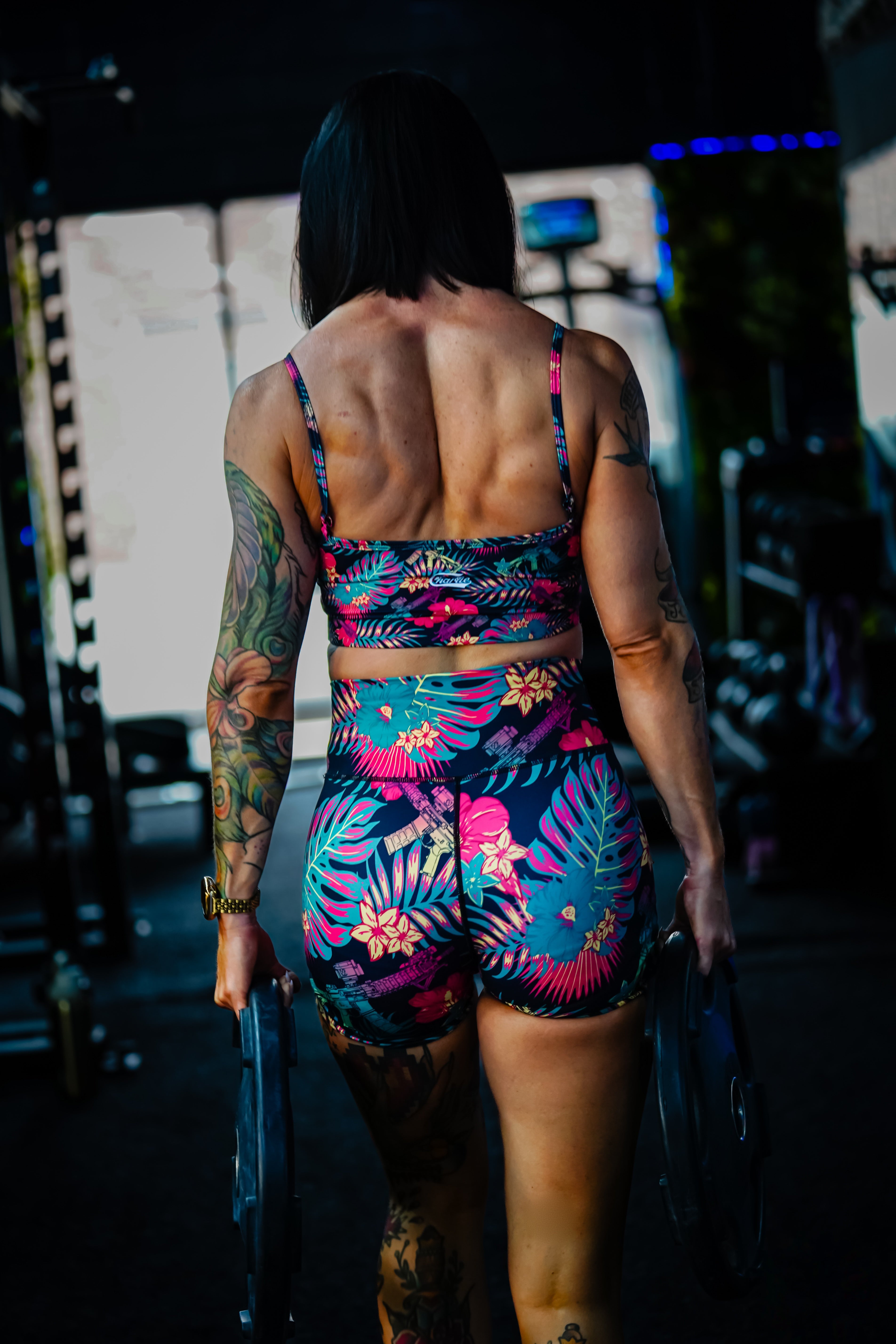 Women's Tropical Assassin Compression Shorts