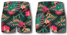 Women's Tropical Assassin Compression Shorts