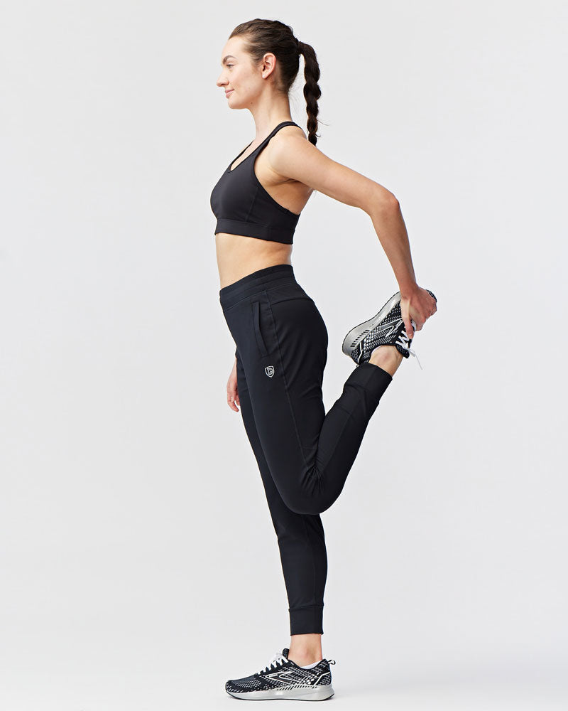 Valia Women's Jogger Pants - Black