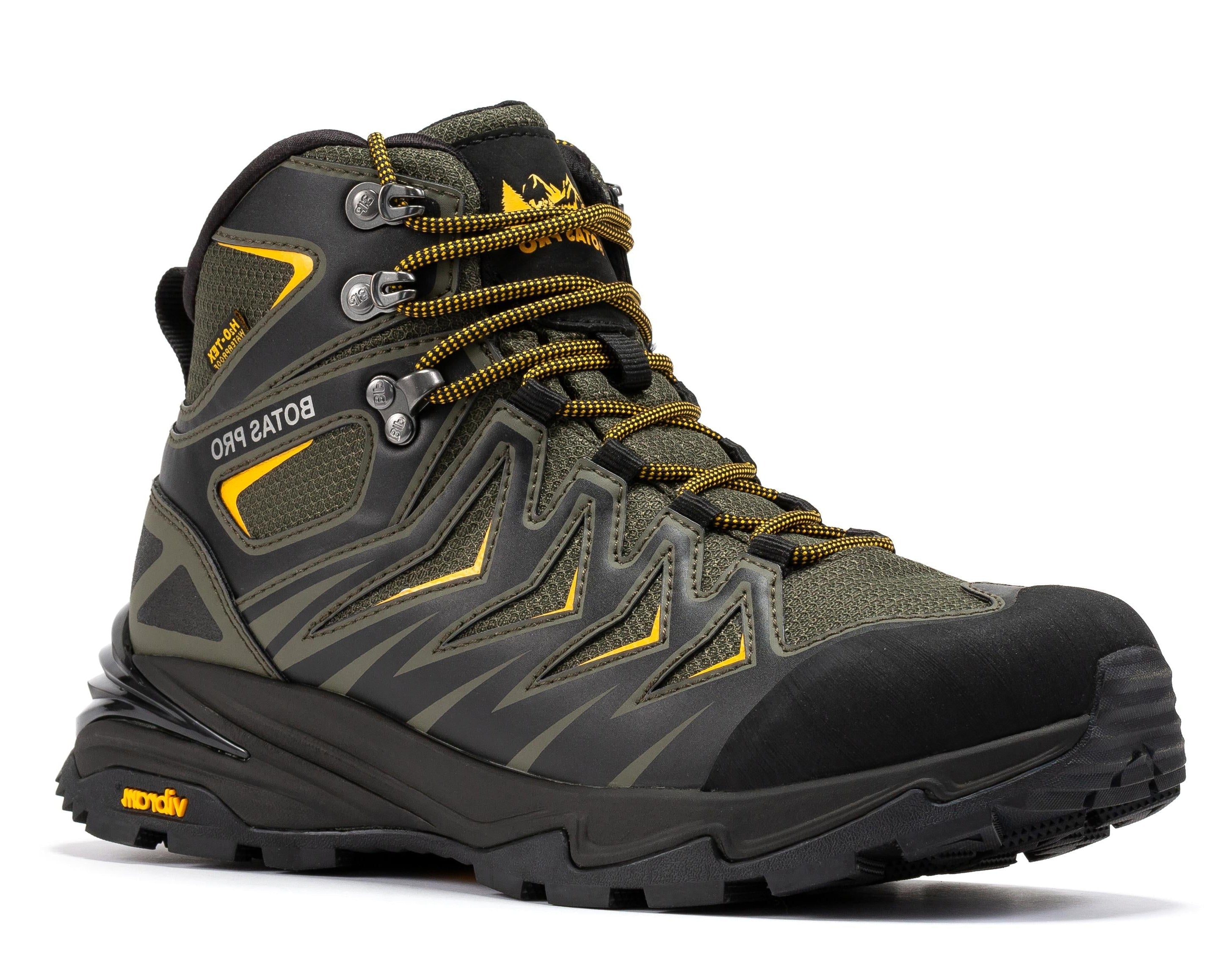 Botas Pro Metallic 6-Inch Waterproof Hiking Boots, Green