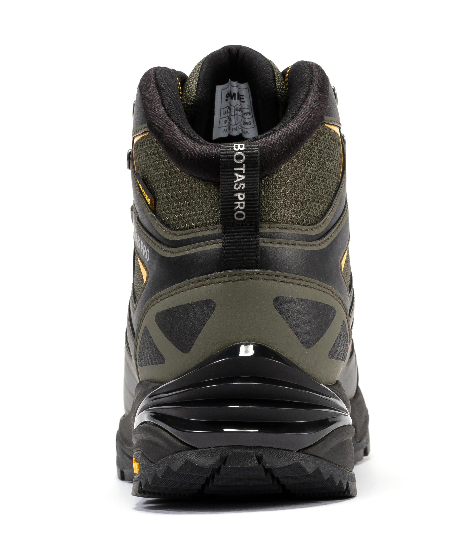 Botas Pro Metallic 6-Inch Waterproof Hiking Boots, Green