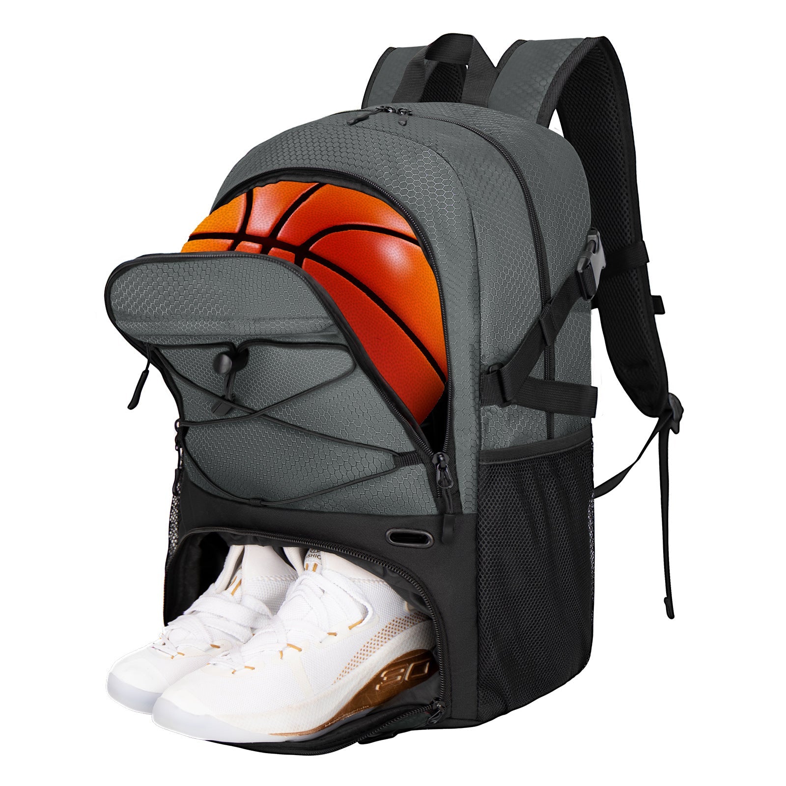 Basketball Backpack Football Jacquard Large Capacity