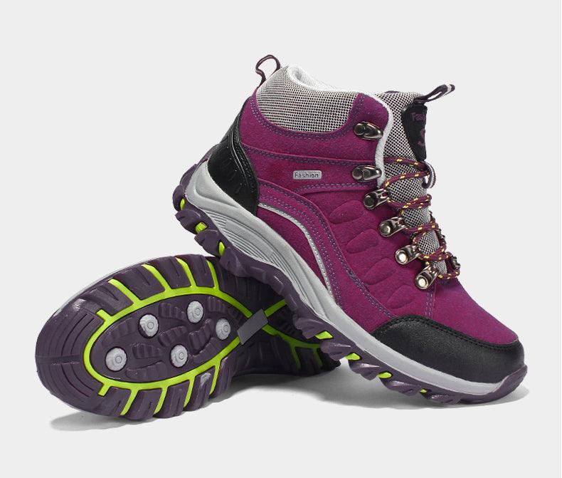 STEVVEX Men’s Mid-High Hiking Boots