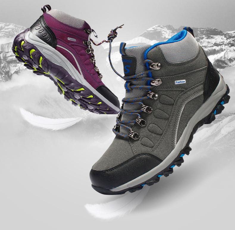 STEVVEX Men’s Mid-High Hiking Boots