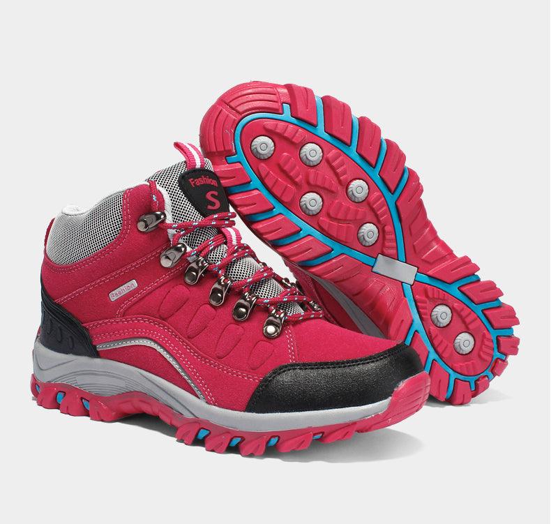STEVVEX Men’s Mid-High Hiking Boots