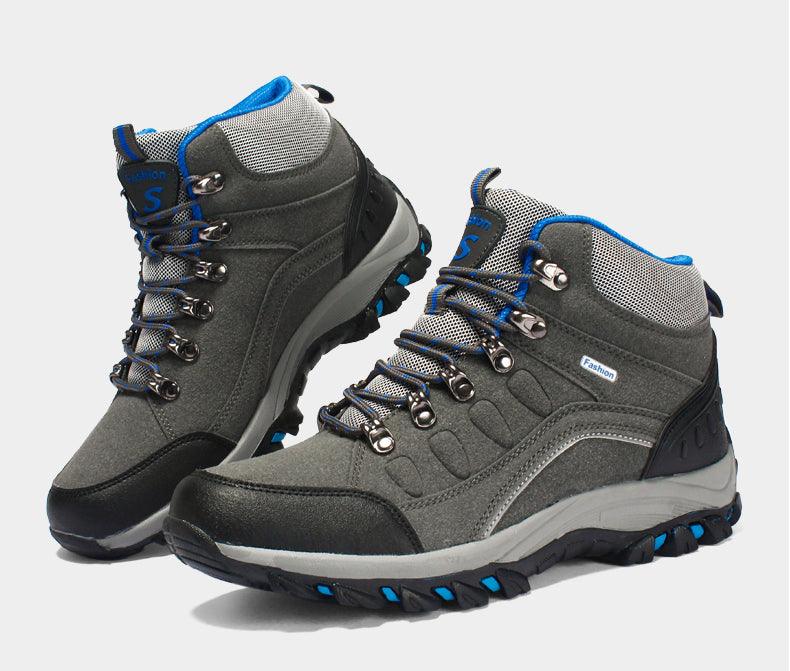 STEVVEX Men’s Mid-High Hiking Boots