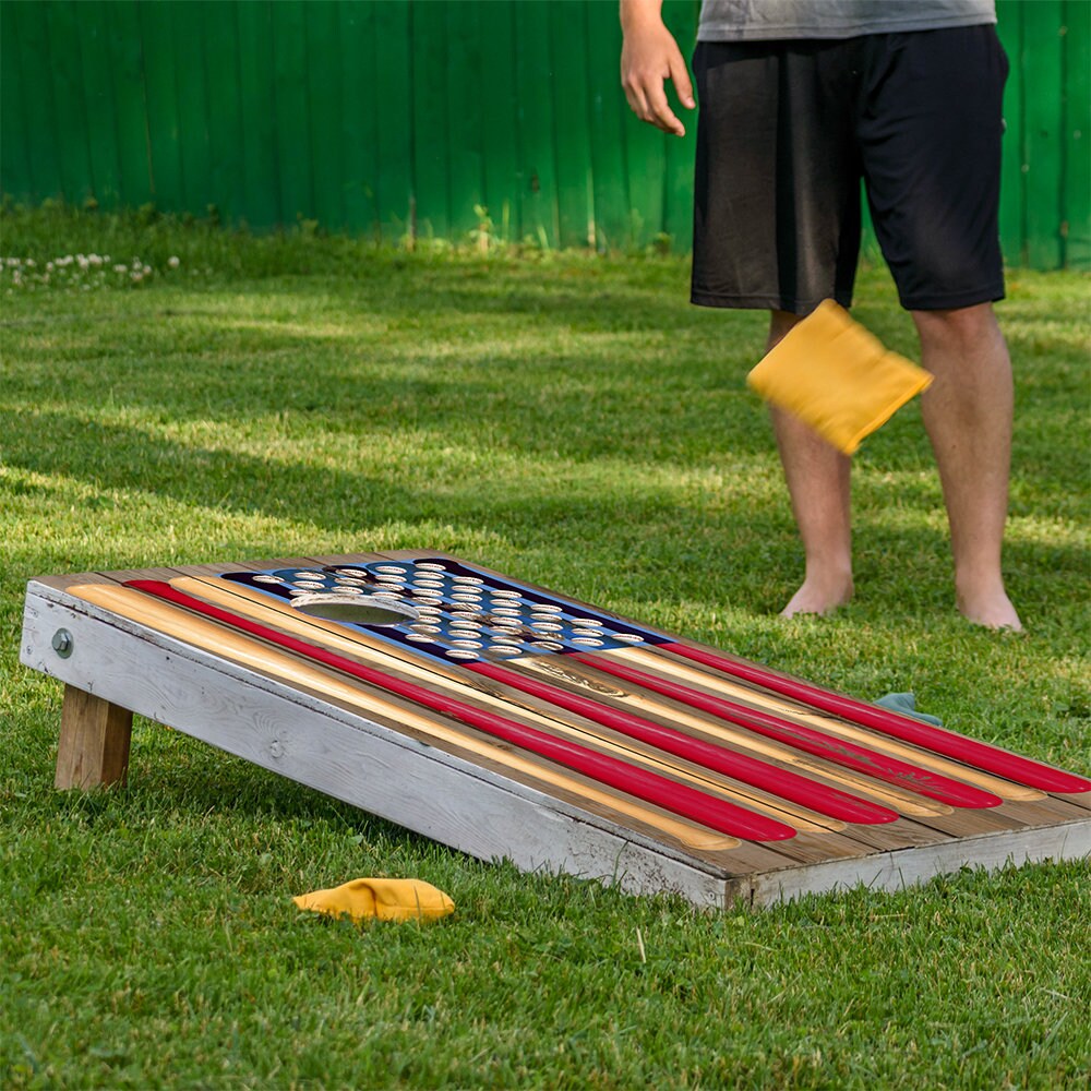 USA Baseball Cornhole Wraps – Set of 2