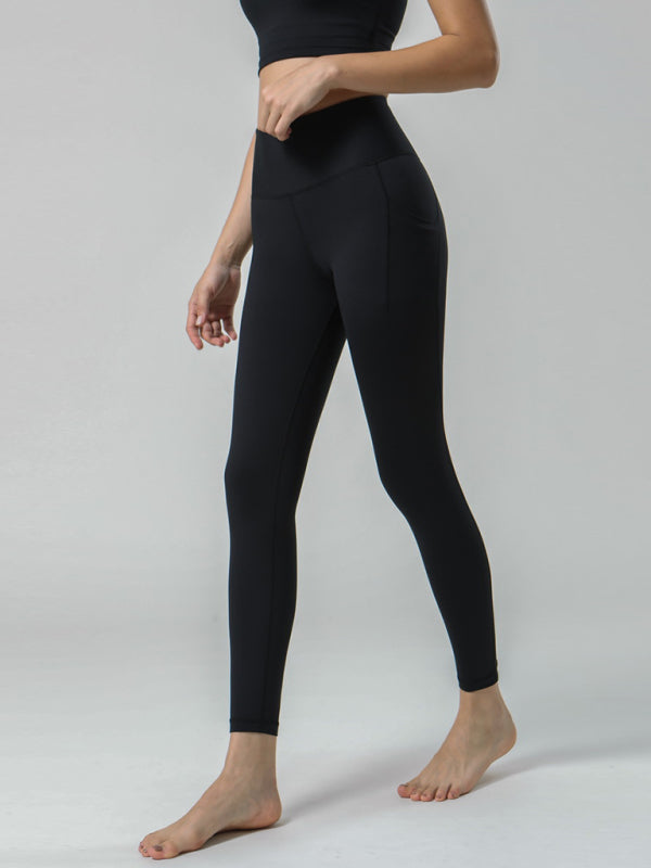 Women's Double-Brushed Yoga Capri Pants