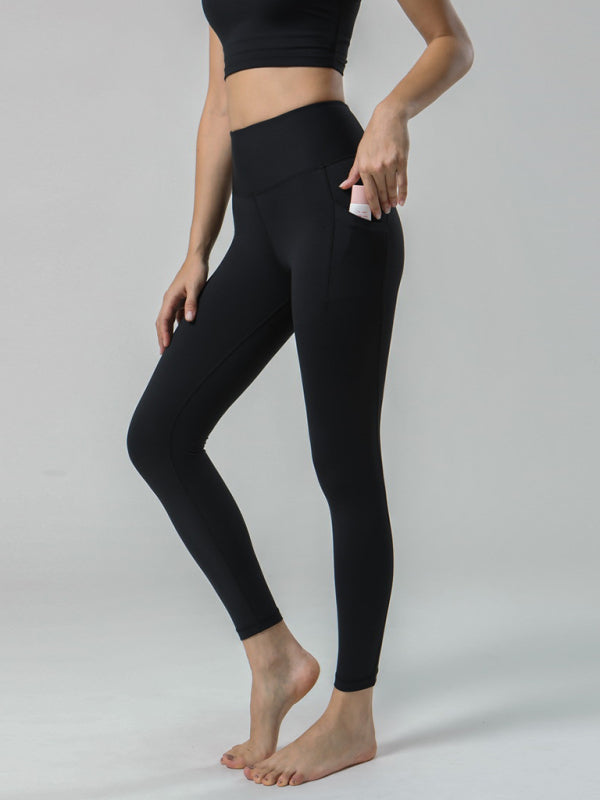 Women's Double-Brushed Yoga Capri Pants