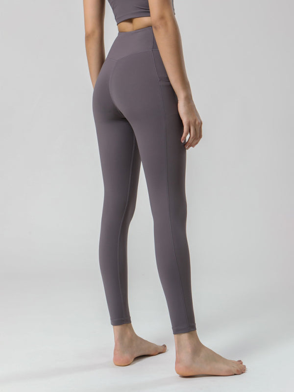 Women's Double-Brushed Yoga Capri Pants