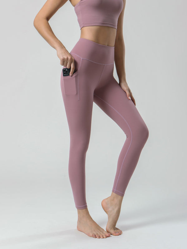 Women's Double-Brushed Yoga Capri Pants