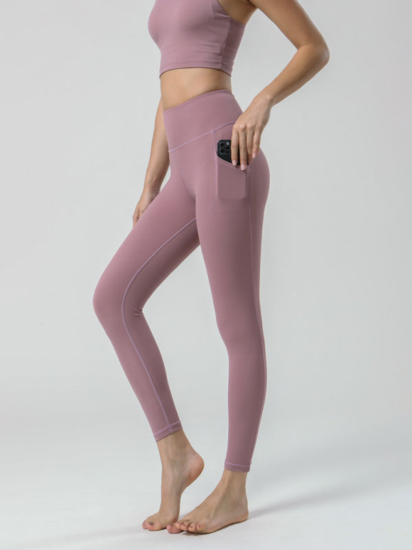 Women's Double-Brushed Yoga Capri Pants