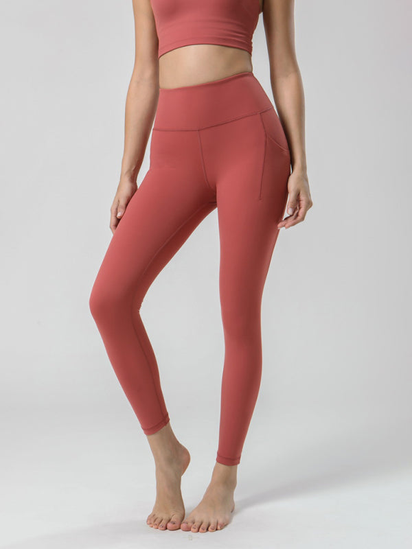 Women's Double-Brushed Yoga Capri Pants