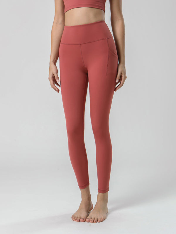 Women's Double-Brushed Yoga Capri Pants