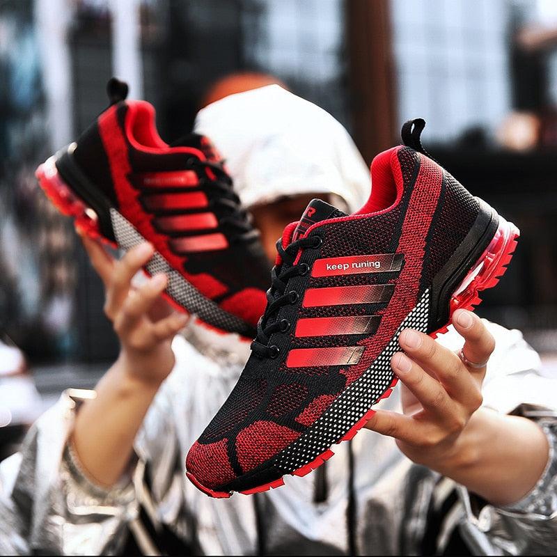 Men's Breathable Cushioned Running Shoes